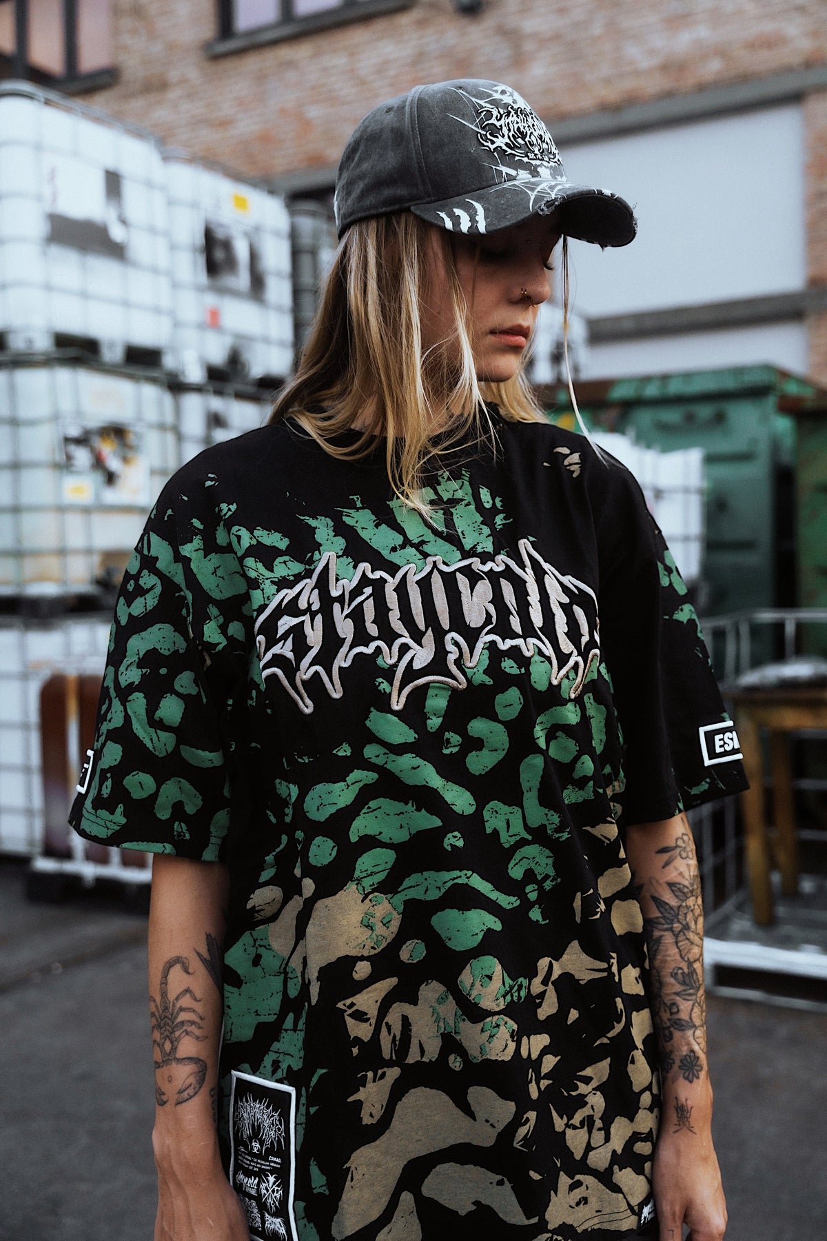 Night Ops - Heavy Oversized T-Shirt (250GSM)
