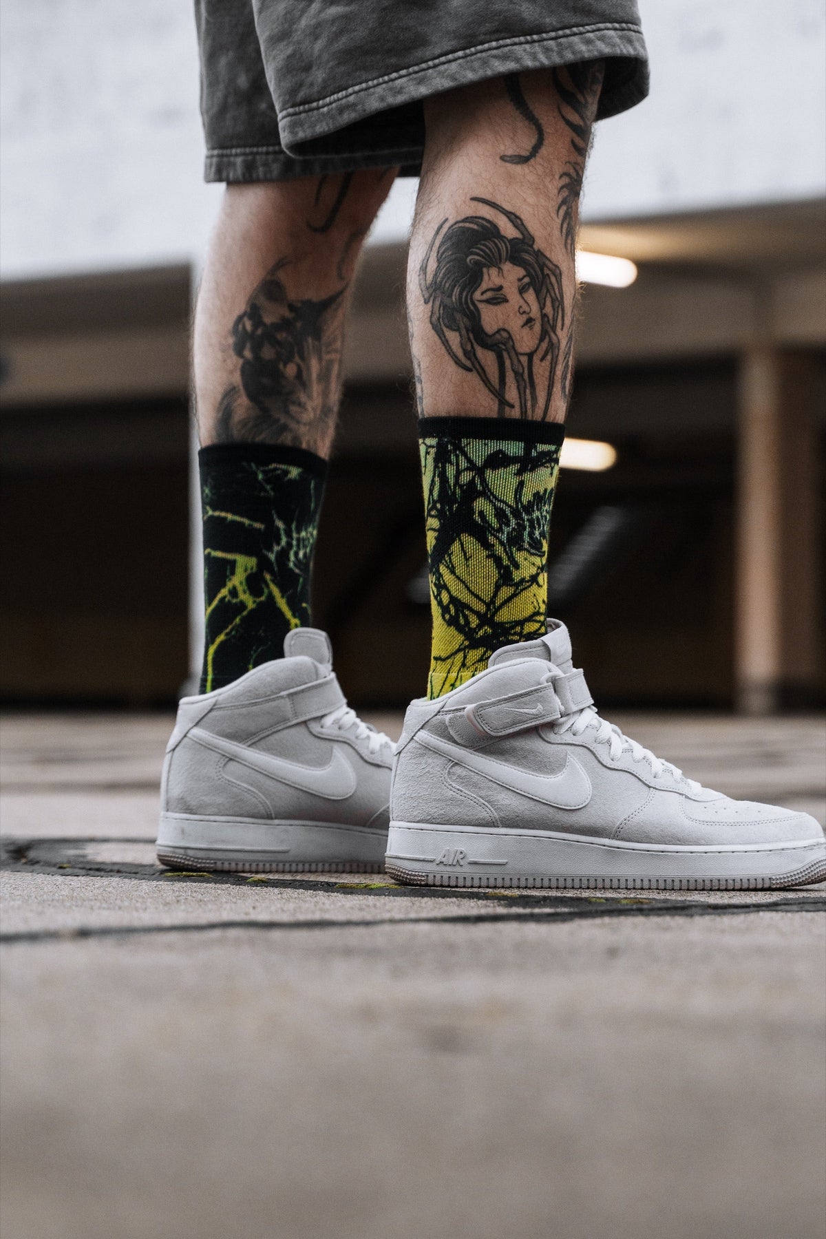 Ragshift (Yellowish) - Comfort Socks
