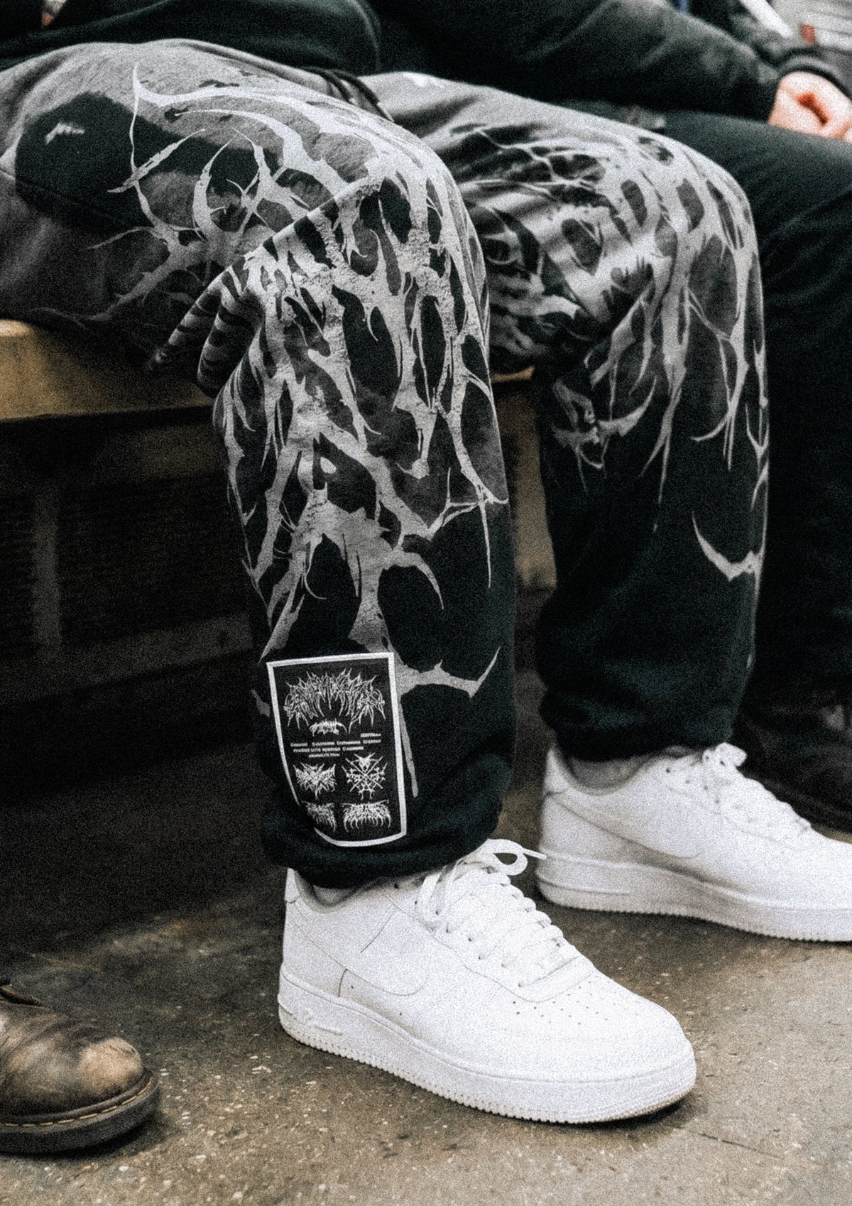 Reign Of Blood (Grey Dye) - Sweatpants (350GSM)