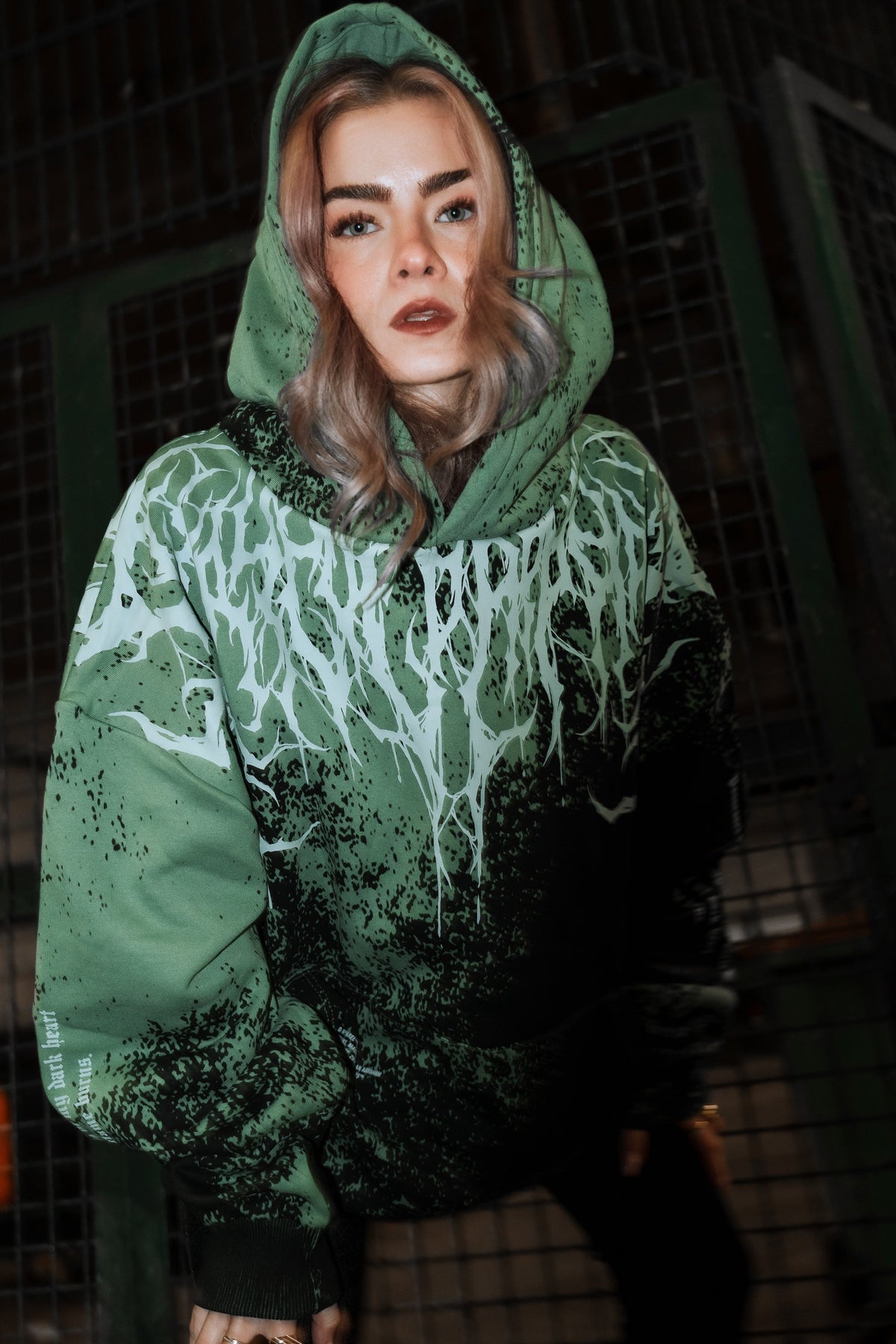 Reign Of Blood (Menthol) - Oversized Hoodie (350GSM)