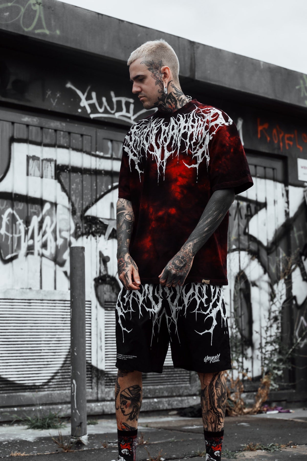 Reign Of Blood (White) - Boardshorts