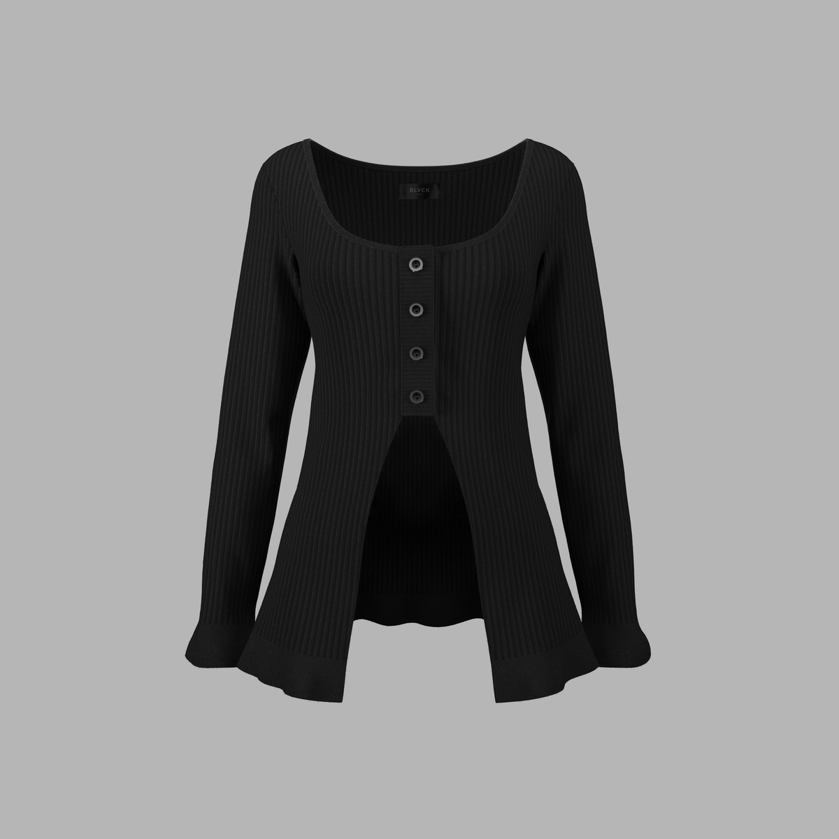 Blvck Ruffle Top