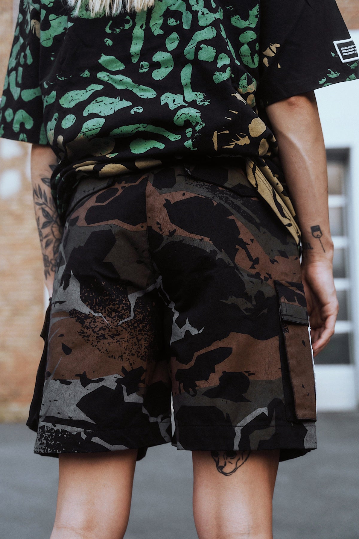 Tactical Skin (Camo) - Cargo Shorts (260GSM)