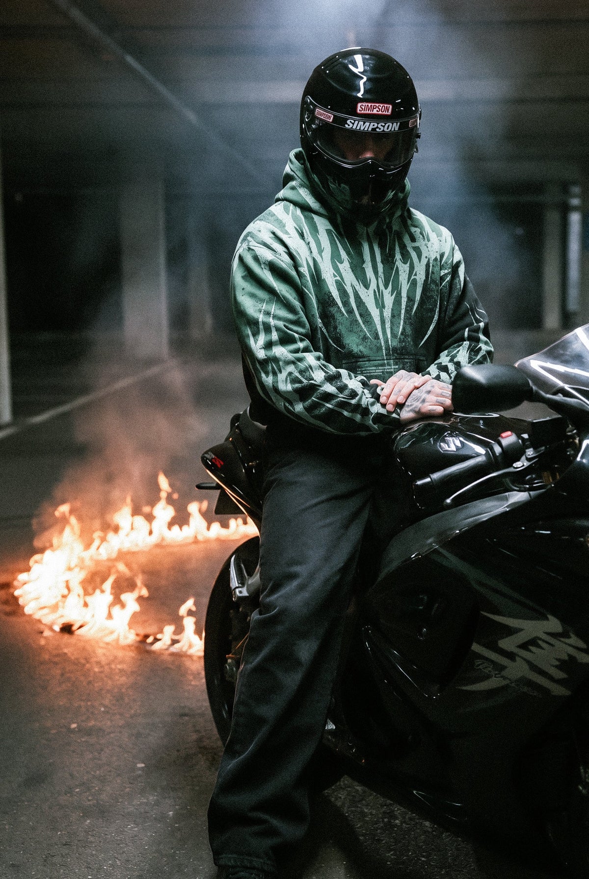 Thornbreaker (Menthol) - Heavy Oversized Hoodie (400GSM)