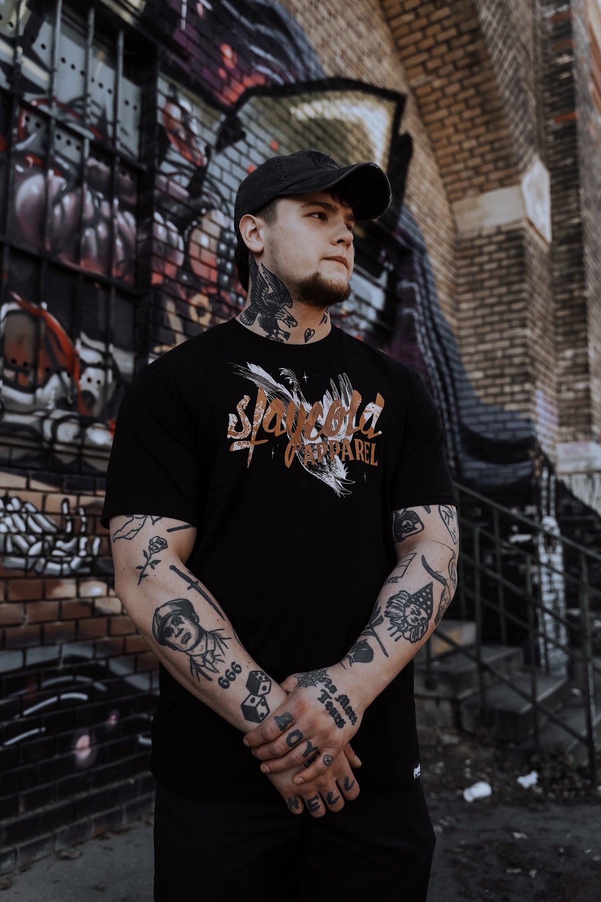 Torch Of Bloom - T-Shirt (Black)