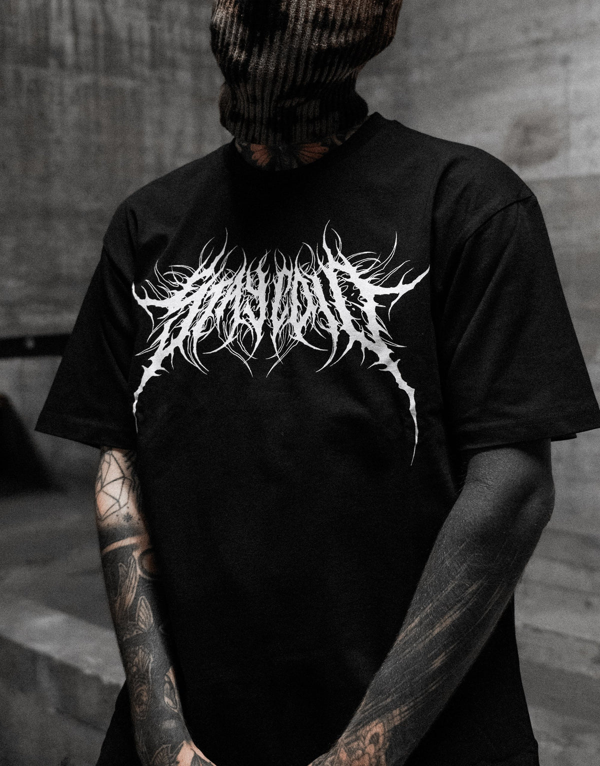 Venom Arc (Black) - Regular T-Shirt (200GSM)