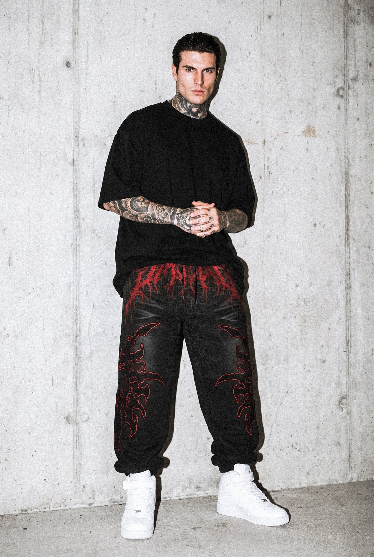 Warforged (Black) - Sweatpants (350GSM)