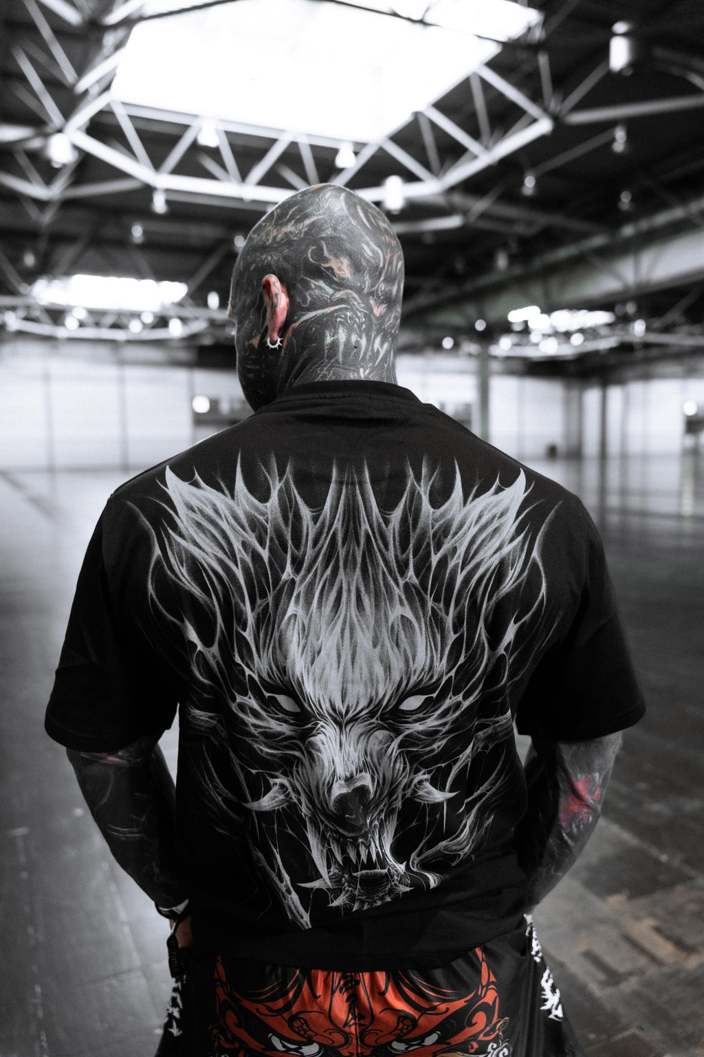 Wolfdawn (Black) - Regular T-Shirt (200GSM)