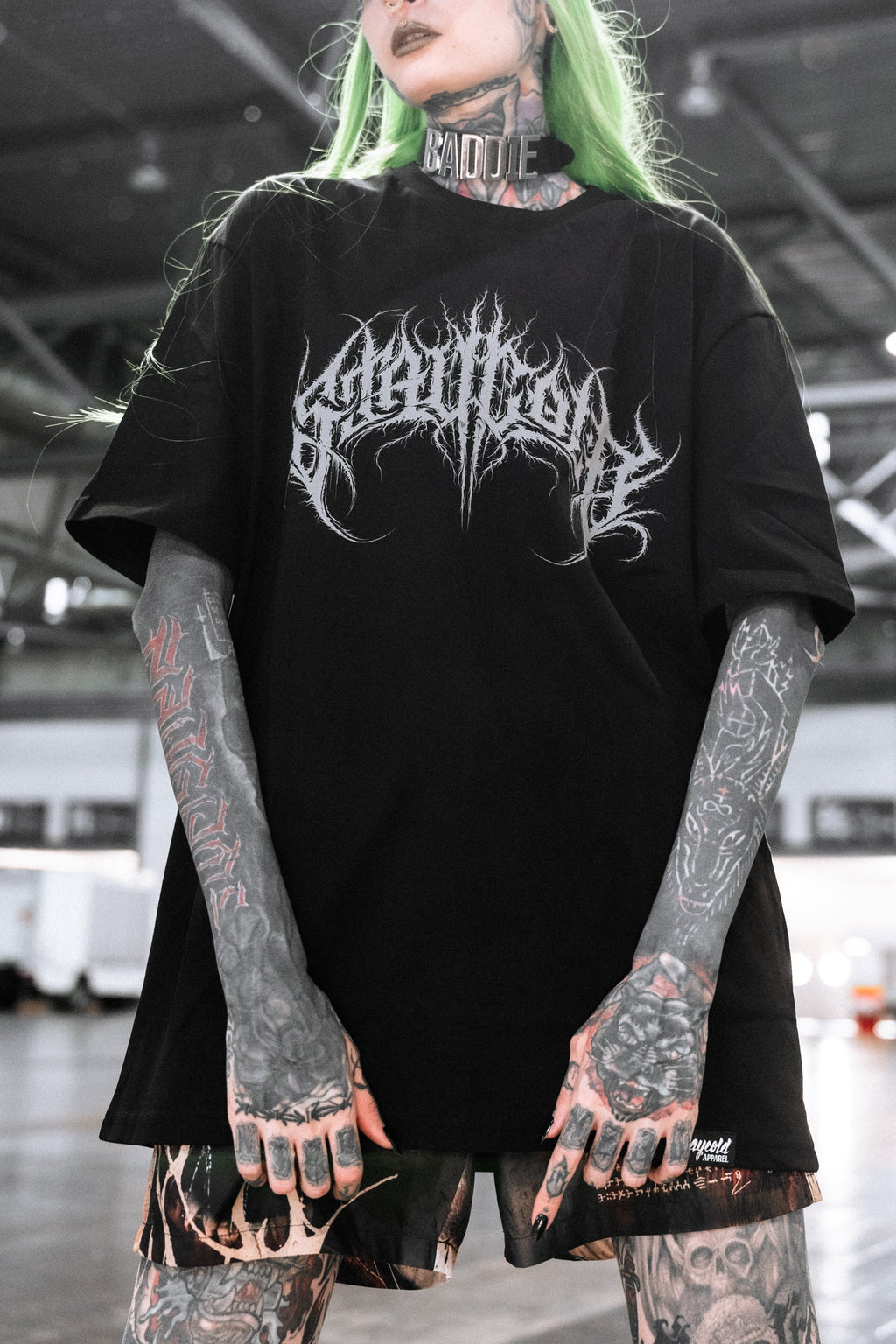 Wolfdawn (Black) - Regular T-Shirt (200GSM)