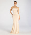 Georgina Strapless Lace-Up Mermaid Formal Dress