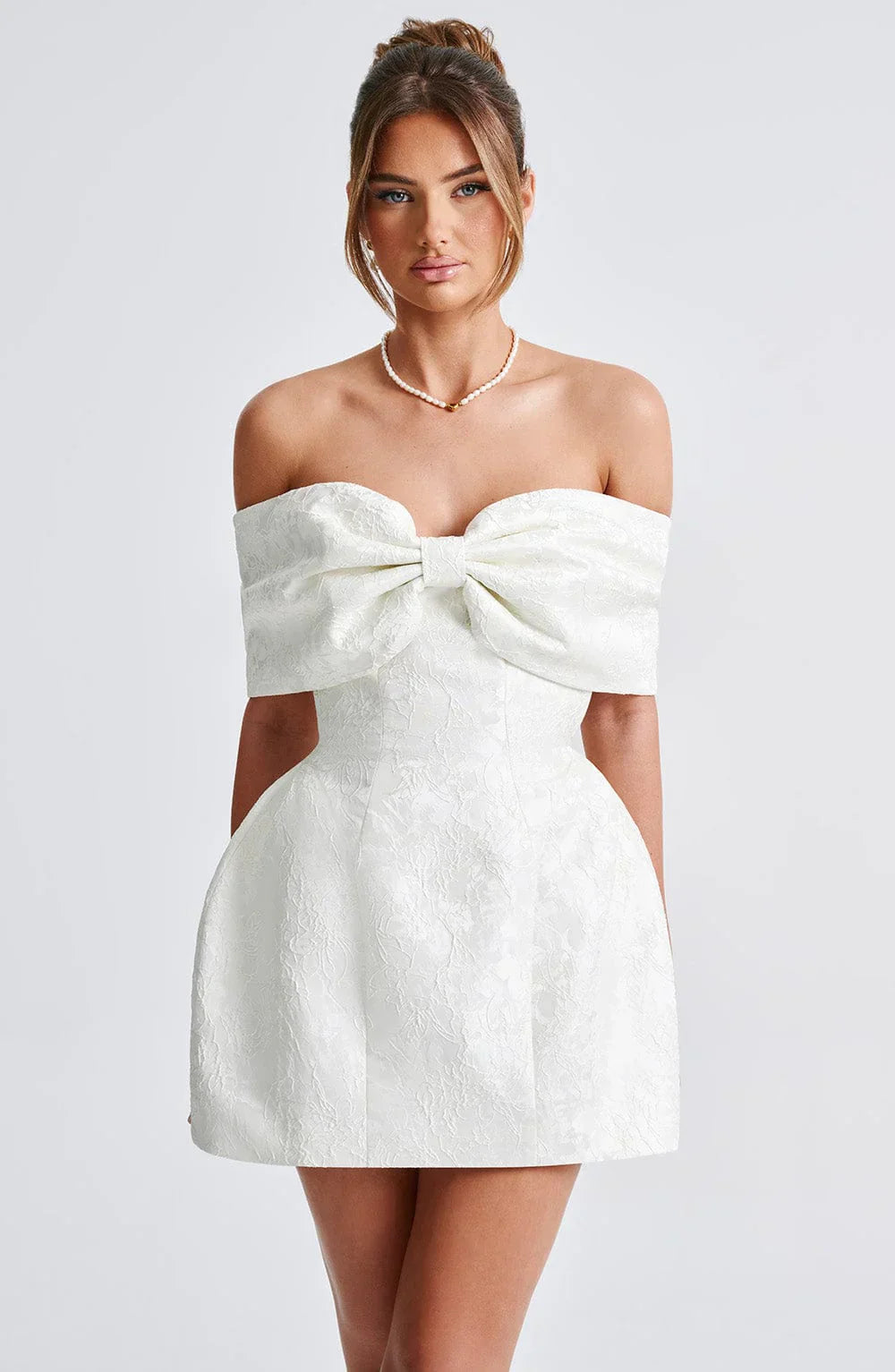 Raquel Mini Dress - Ivory