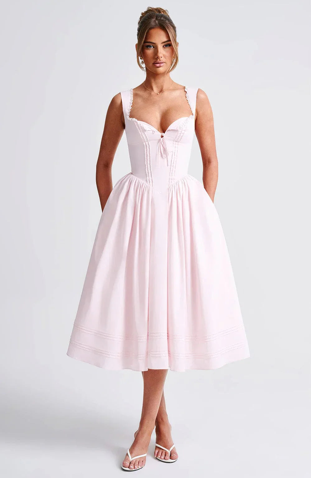 Marlena Midi Dress - Blush