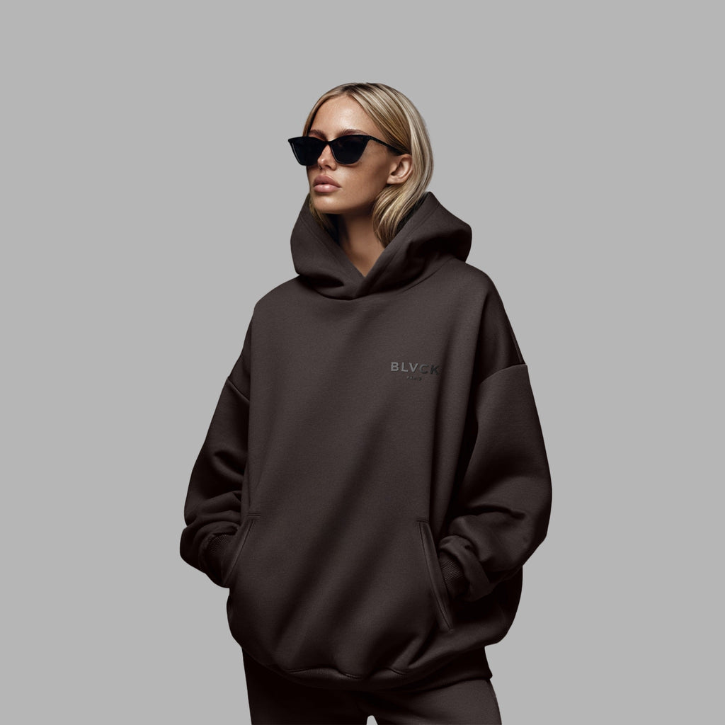 Blvck Hoodie 'Dark Chocolate'