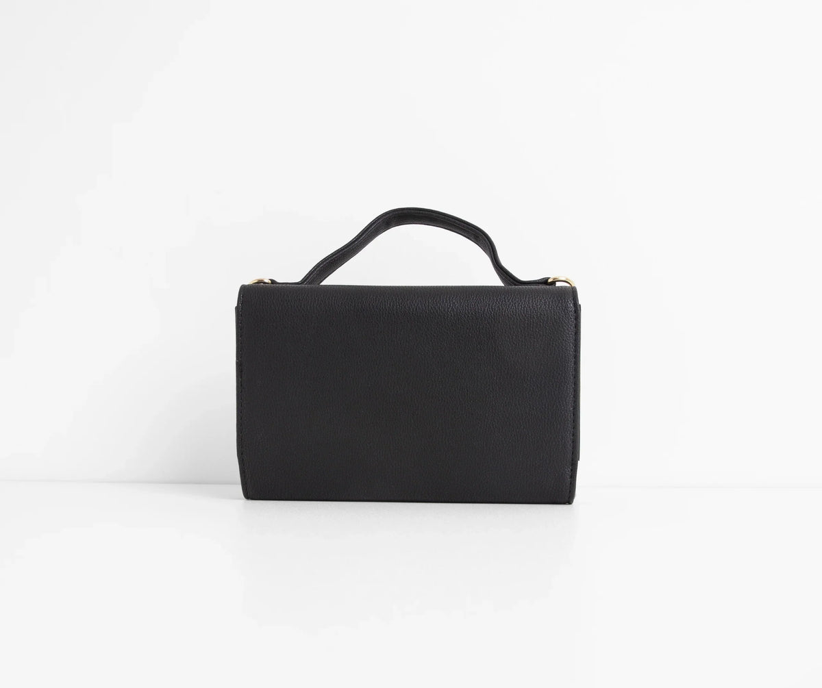 Top Handle Wallet Cross Body Purse