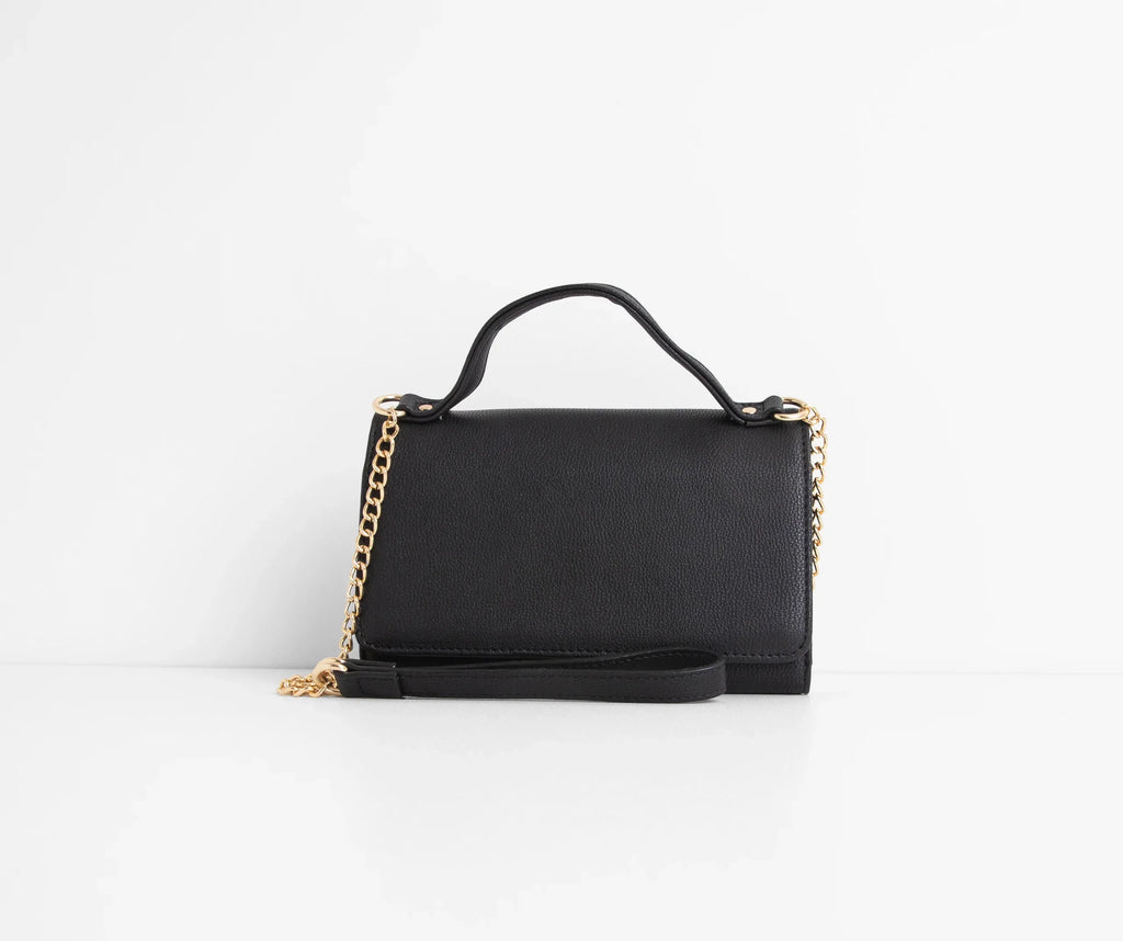 Top Handle Wallet Cross Body Purse