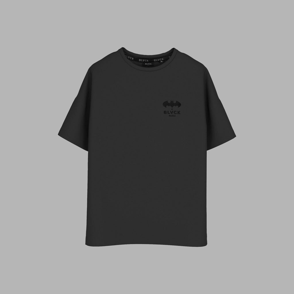 Batman x Blvck Japan Fusion Tee 'Charcoal'