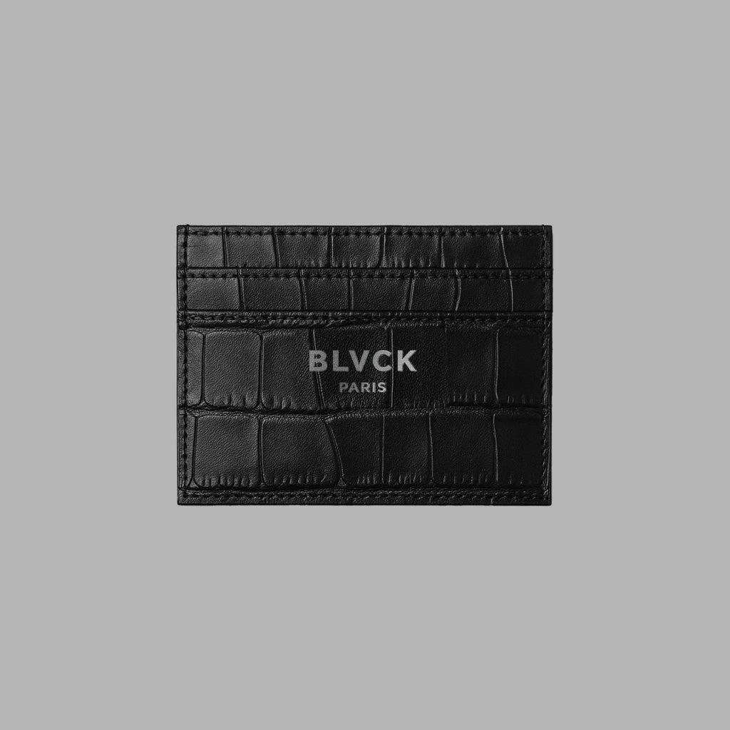 Blvck Croco Card Holder