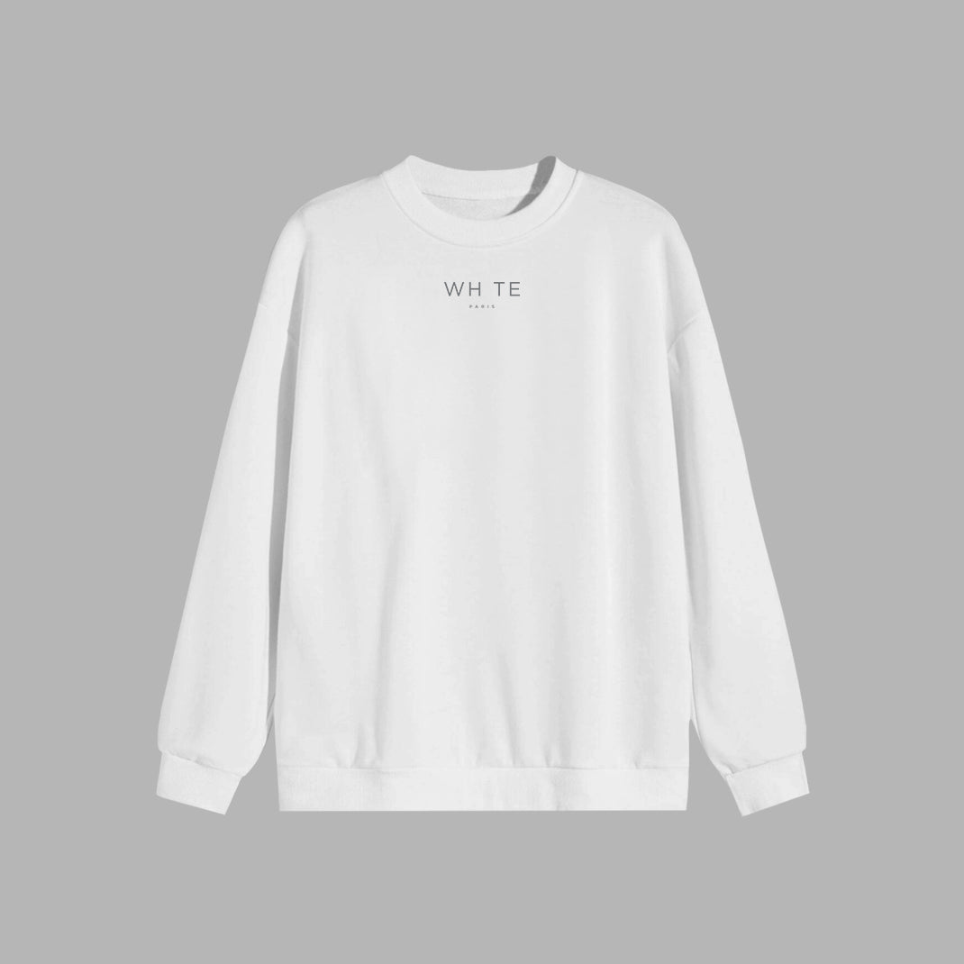Whte Dark Sweater