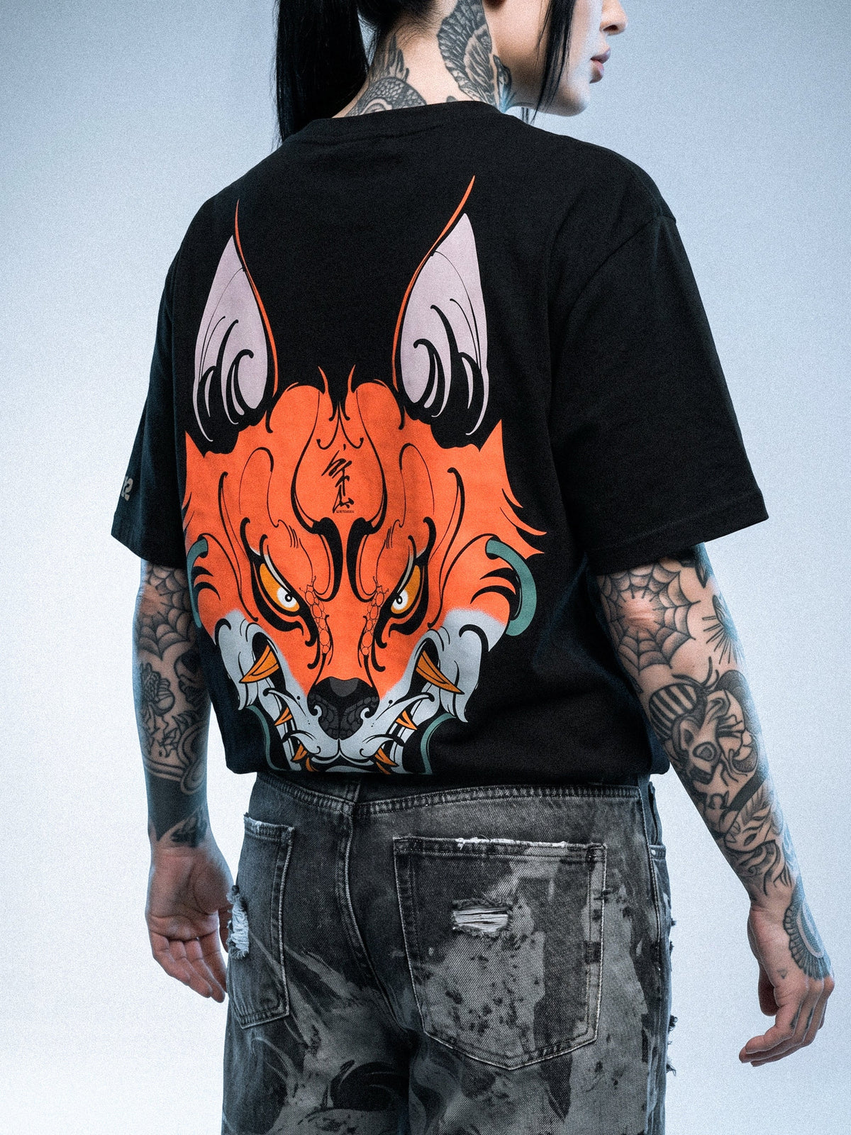 Ash Hunter (Black) - Regular T-Shirt (200GSM)