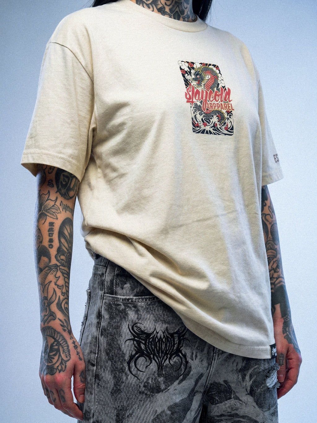 Wavebound (Sand) - Regular T-Shirt (200GSM)