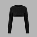 Blvck Monogram Sweater Cropped