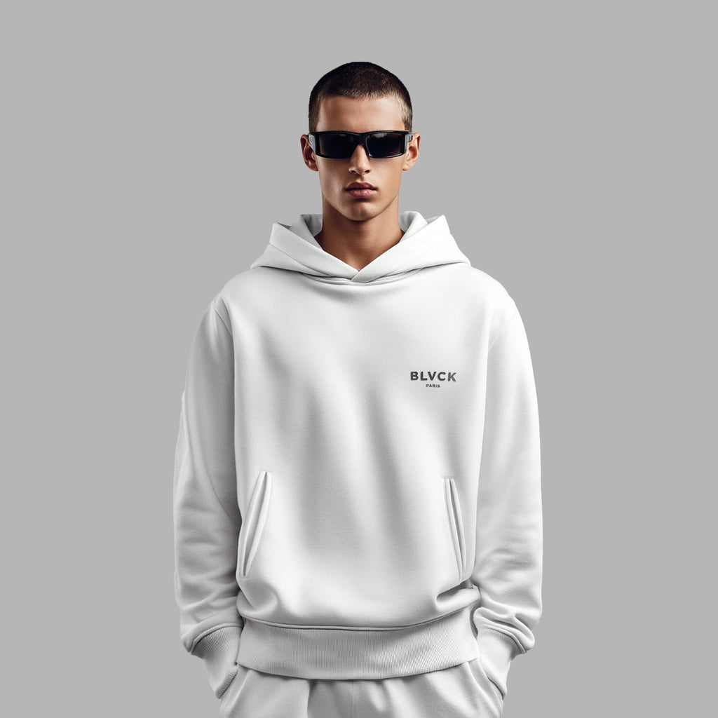 Blvck Hoodie 'White'